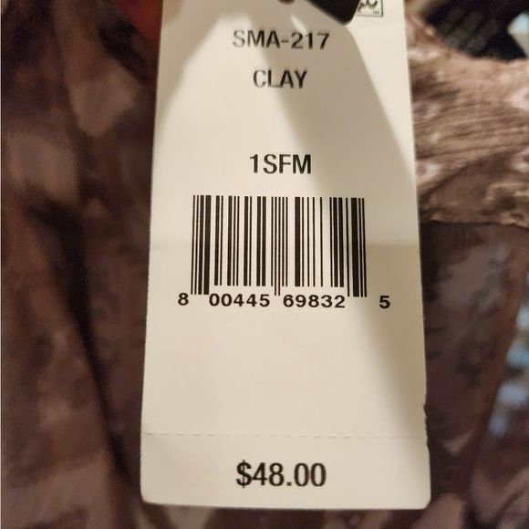 Steve Madden Kimono in Clay Boho Swim Cover-up print NWT - Picture 6 of 6